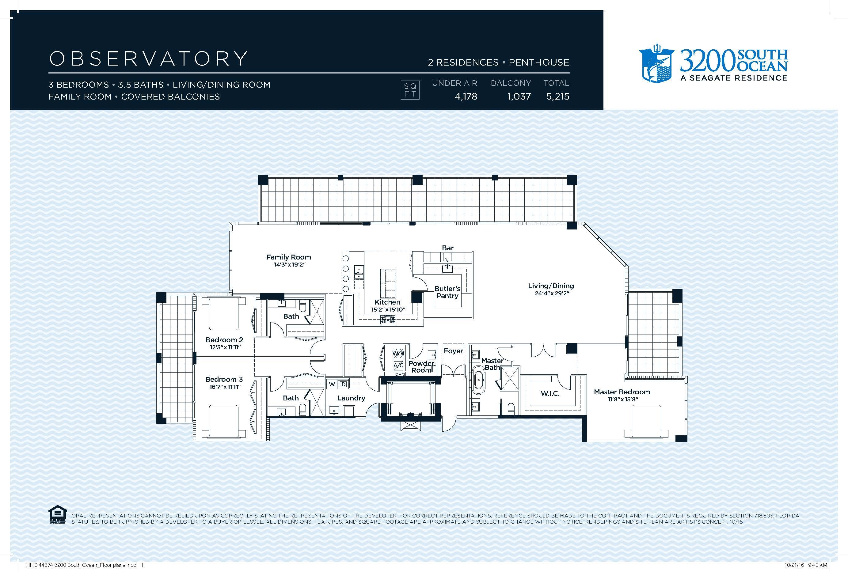 3200 South Ocean, A Seaga - Residential