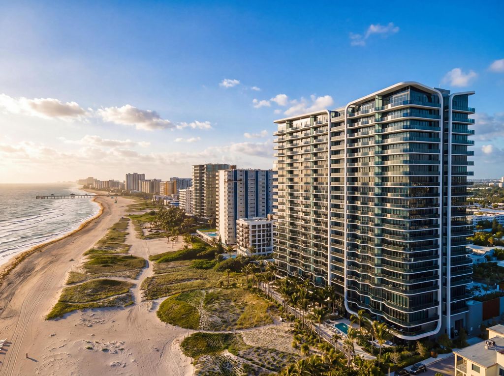Photo of 900 N Ocean Boulevard #1204, Pompano Beach, FL 33062 (MLS # B26020868)