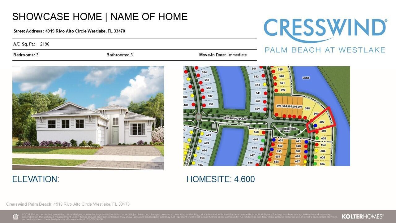 CRESSWIND PALM BEACH - Residential