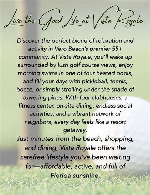 Tiny photo for 99 SPRING LAKE Drive #101, Vero Beach, FL 32962 (MLS # B26083859)