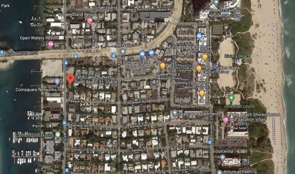 Photo of 2418 Lake Drive, Riviera Beach, FL 33404 (MLS # R10707553)