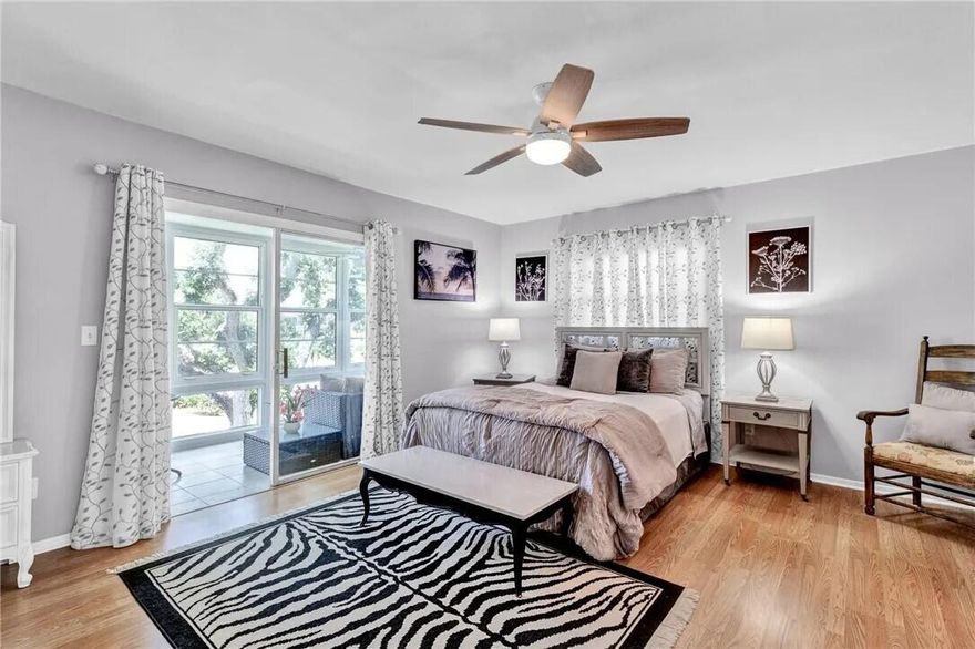 1/1.5 Remodeled and all new Impact windows. views of the golf course in the morning and the sunset in the afternoon. Close to Publix, restaurants, hardware and ER. Short drive to the beach. Vista Royale is a 55 plus community with golf, pickleball, pools, tennis, active clubhouses, restaurant and so much more. Make this your next home..