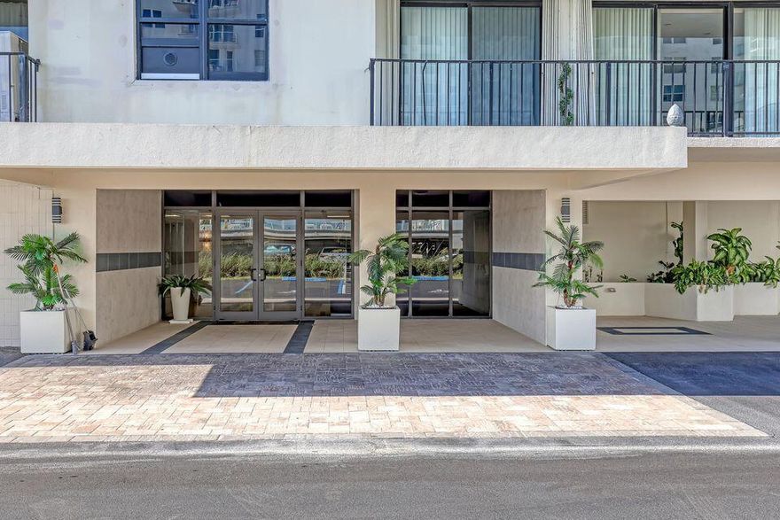 Bright, sunny original unit with a double balcony. North facing balcony gives youocean views.  West facing balcony gives youintracoastal views. Only stack with an eat inkitchen with a window and door out to the balcony. It's time to rent at the beach and enjoy life!