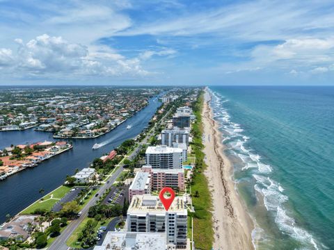 Tiny photo for 3009 S Ocean Boulevard #205, Highland Beach, FL 33487 (MLS # B26035556)