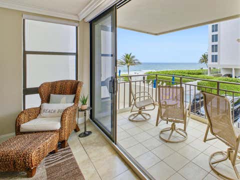 Tiny photo for 3009 S Ocean Boulevard #205, Highland Beach, FL 33487 (MLS # B26035556)