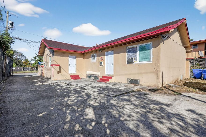 EXCELLENT multifamily investment opportunity in a HIGH-GROWTH MIAMI SUBMARKET near Wynwood and the Miami Design District. UNIT MIX includes one 5BD/3BA (configured as a 4BD/2BA plus studio) and two 3BD/1BA units. IMPACT WINDOWS installed Dec 2023 and a 2009 ASPHALT SHINGLE/ROLL-UP ROOF. ZONED T4-R, offering flexibility for HIGHER-DENSITY REDEVELOPMENT OR REPOSITIONING. STRONG INCOME POTENTIAL with projected market rents of $9,900/month ($118,800 annually), with upside through unit upgrades. CENTRALLY LOCATED with STRONG RENTAL DEMAND, minutes to Miami International Airport and convenient access to I-95 and SR 836. Close to MAJOR EMPLOYMENT CENTERS & RETAIL. IDEAL FOR INVESTORS SEEKING CASH FLOW TODAY. Showings by appointment only—DO NOT DISTURB TENANTS.