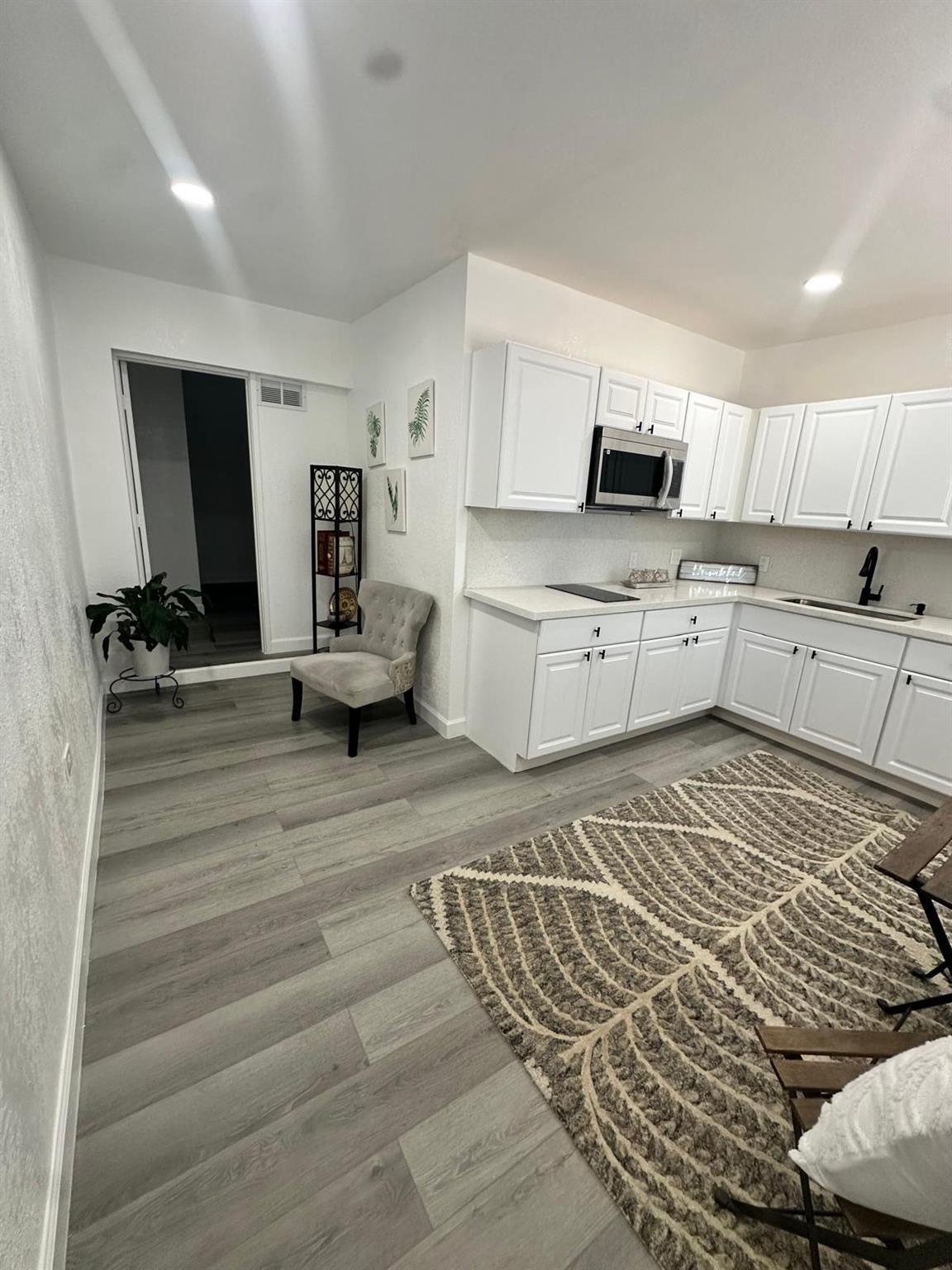 Brand New 1 Bed / 1 Bath Apartment – All Utilities Included + Move-In Special! Perfectly located in West Fort Lauderdale, just minutes from 441 and I-95, this beautifully renovated 1 bedroom, 1 bathroom apartment offers modern comfort in a highly convenient location. Step into a bright and open space featuring modern finishes throughout, including a brand new kitchen with sleek quartz countertops, contemporary cabinetry, and new appliances. The stylishly updated bathroom offers a clean, fresh look that feels like home from day one.
Utilities are included in the rent, so you can enjoy hassle-free living!
Outside, enjoy your own private backyard—perfect for entertaining or relaxing. There’s also shared on-site laundry for added convenience.
Move-In Special: First month + only one month