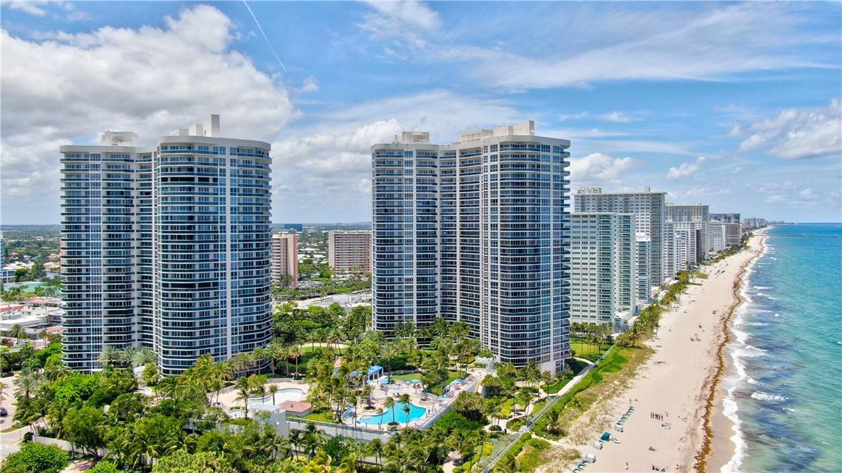 Available for the winter season! Direct Ocean view! Double corner, furnished unit for the season. Private elevator, double door entry. Real 3 bedrooms,3 bathrooms. The third bedroom has a pull-out sofa. Two balconies overlooking the ocean and the ICW/city. Huge master bedroom with a walk-in closet, his and her master bathroom. New washer and dryer with steam cycles, new refrigerator! Building amenities include a pool deck with 2 pools, a fenced-in baby pool, hot tubs, and a poolside cafe. Tiki huts with BBQ area. Tennis courts. Gated entry, valet parking, concierge service, 24-hour security.