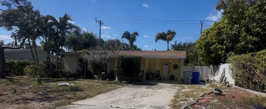 Handy man special and priced to move!!! Great opportunity in East Pompano Beach in the desirable Cresthaven neighborhood! This 3-bedroom, 1-bath pool home offers incredible potential for investors, renovators, or buyers looking to create their own Florida retreat. 9 Y/O roof, 7 Y/O Air conditioner, 8/O water heater. Open layout and a private backyard with pool ready to be transformed into an outdoor oasis. Ideally located next to the Pompano Beach Municipal Golf Course and just a couple miles to the beach, with easy access to shopping, dining and major highways. Long-term tenant currently in place who would love the opportunity to remain, making this an ideal investment property with built-in rental potential. Please do not disturb tenant.