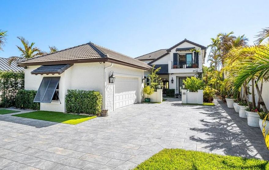 Direct Intracoastal waterfront living in the heart of Jupiter. This fully renovated luxury estate offers 3 bedrooms, 2.5 baths plus an office and is located in a private gated community just one mile from the beach. The home features a fully renovated kitchen, 2020 roof, new AC systems, tankless water heater, whole-house generator, new driveway, premium landscape lighting, and beautifully updated interiors throughout. Designed for entertaining, the resort-style backyard includes an oversized resurfaced pool, summer kitchen, artificial turf, covered patio with motorized hurricane screens, and stunning views of the Intracoastal. Set along a no-wake zone ideal for paddleboarding and kayaking, the property also offers paddleboard storage at your own private beach and the ability to keep a boat on a lift or dock a larger boat directly in the water. Located within walking distance to restaurants, shopping, and theaters, this exceptional waterfront home combines luxury upgrades, boating lifestyle, and prime Jupiter location.