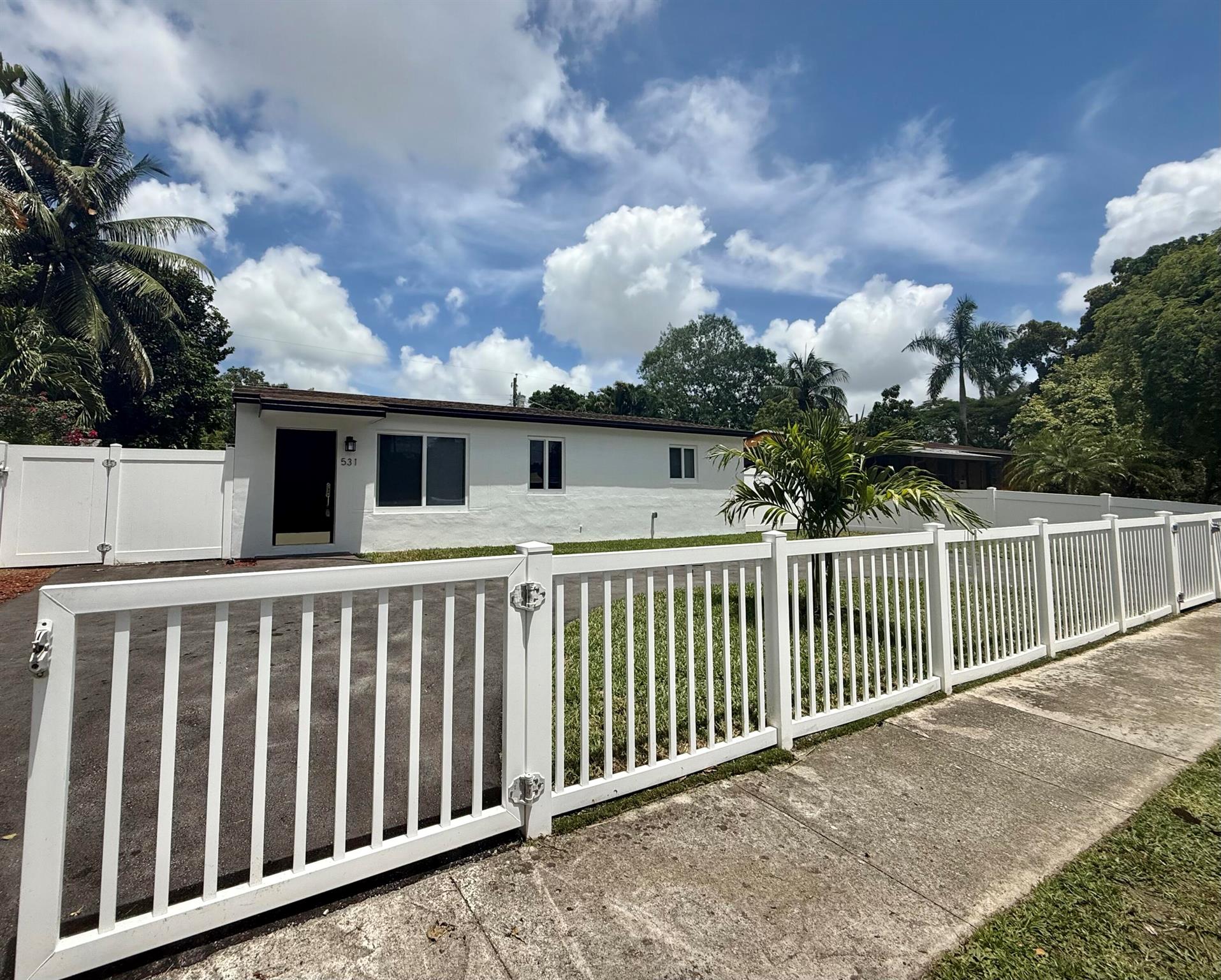 Welcome to your Newly Renovated Home. This house has been fully renovated and ready for a new home owner. Spacious driveway & backyard (fenced) perfect for family gatherings. New Impact windows, Brand new appliances and A/C unit installed 2025. Roof age 2019. Not in a flood zone and No H.O.A.Located near Publix, Shopping centers and restaurants. Hard Rock Casino & Pembroke Lakes Mall just minutes away. Only 20 minutes away from the Hard Rock Stadium and Hollywood Beach. Very close to i95 and Turnpike.Professional photos coming soon.