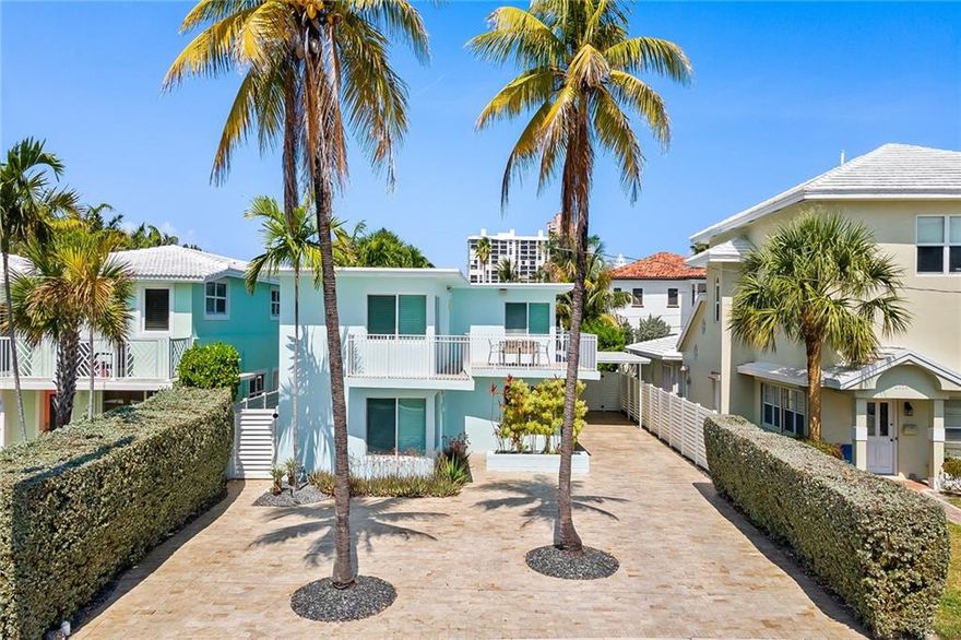 You don't want to miss out on this opportunity to own a piece of paradise! Located just 4 houses from the beach, this 3 bedroom 2 bathroom pool home is completely turn key. Features updated bathrooms, beautiful pool with entertainment area, ample parking, and tons of storage. Can be used as your primary residence, second home, or even vacation rental. Furnishings negotiable.