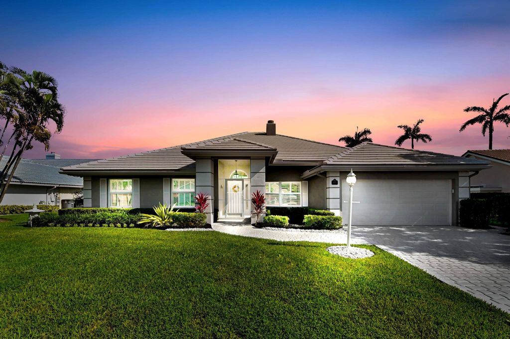 Photo of 4645 Lotus Way, Boynton Beach, FL 33436 (MLS # R11106427)