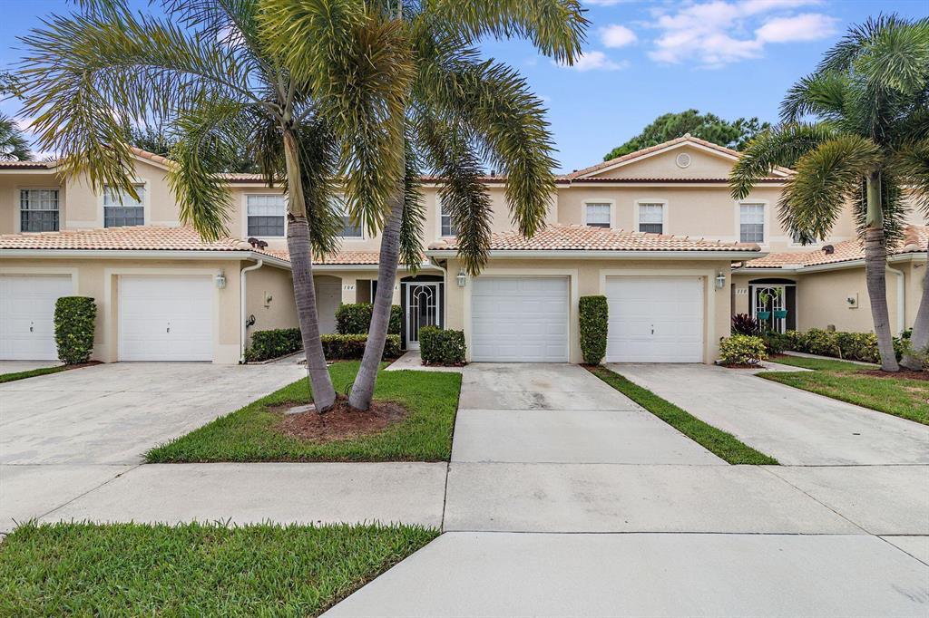 In a prime location, sits this beautiful two bedroom two and a half bath townhome. With more sq. ft. than standard two bedrooms in the community, plus above-head storage and new impact door in garage. Featuresupgraded backyard lanai, and new roof. Great privacy and a view of the preserve. Amazing school districts, playground for kids, clubhouse and community pool. Close to I-95, Shopping, Dining and Beaches!