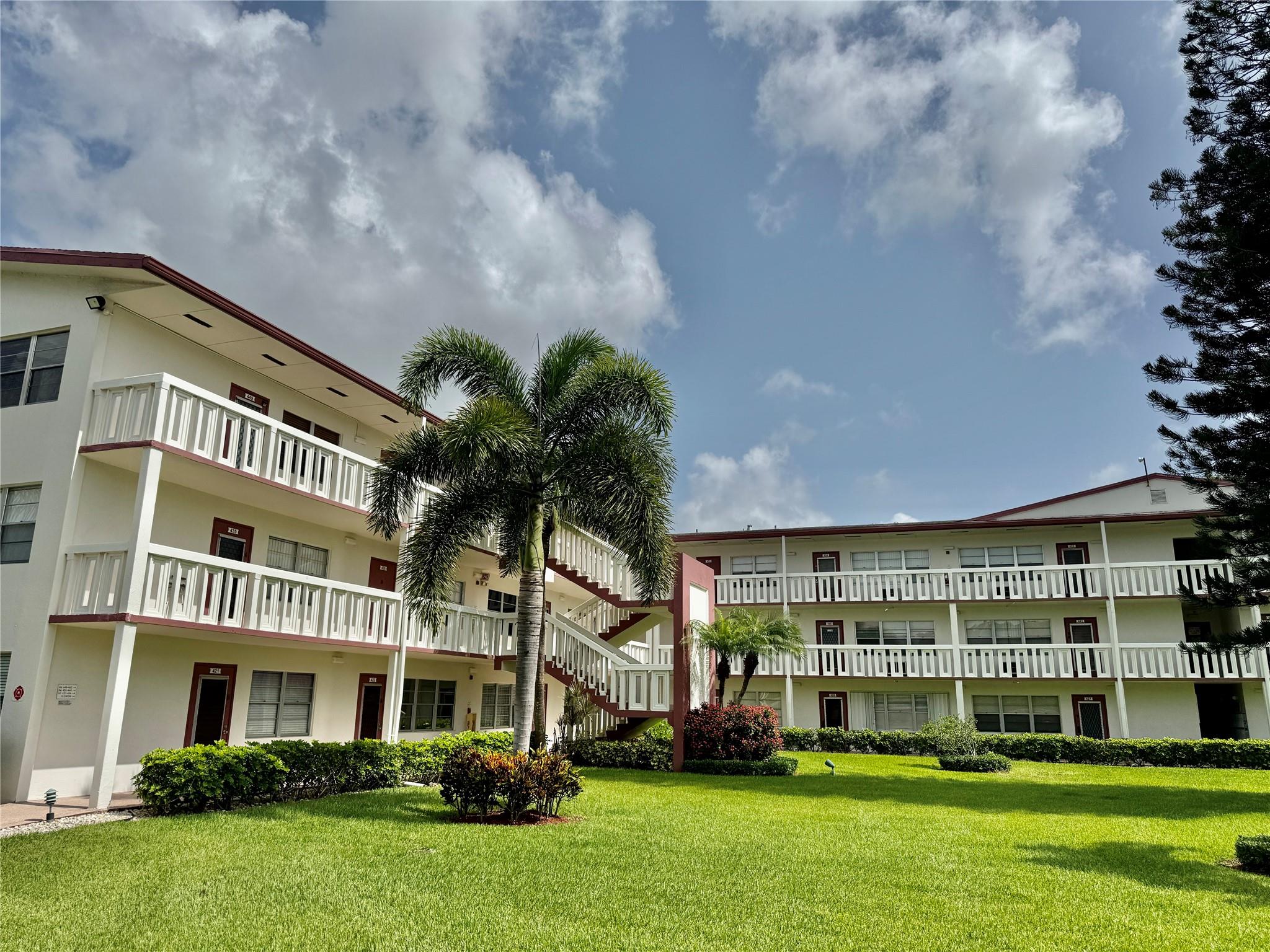 Breathtaking Lake view from this charming 1-bedroom, 1 & 1/2 - bathroom condo in Gated Community Century Village in Boca Raton, 55+ community. Spacious and bright living area. Master bedroom with ample closet space and lake views. Close to the elevator on 2nd floor, excellent location. Cable, Internet and 1 assigned parking space included. Planty of Visitors Parking, Schedule Busses. Century Village Community amenities offering a vibrant and active lifestyle with a host of resort-style amenities. Access to the community's clubhouse, fitness center, and swimming pools, Tennis courts and social activities Secure and well-maintained premises for peace of mind.