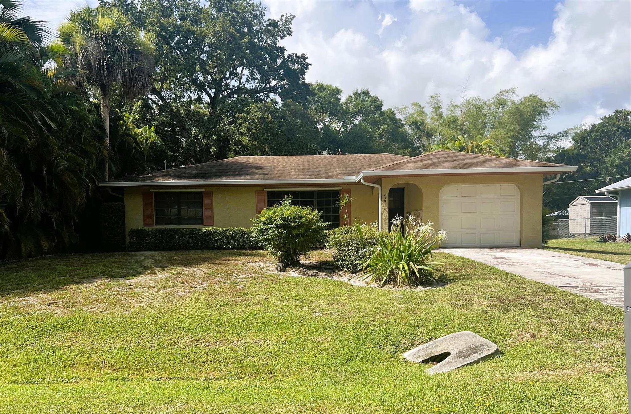 Spacious 2 bedroom, 2 bath home with a 1-car garage available now!Tile flooring throughout for easy care, Relaxing screened porch. Lawn care included in rent.Convenient location, move-in ready!