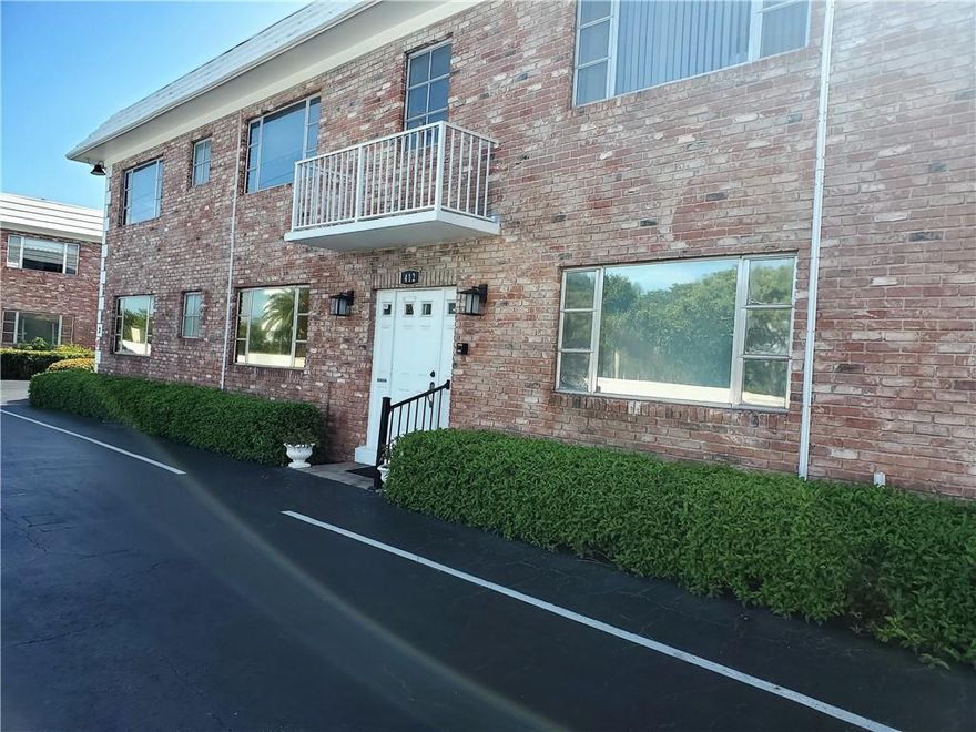 Here is a fantastic co-op that you can call home! Ready to move in and add your personal touches. Located on the first floor, the layout is spacious and the apartment is light and bright! This is a great community that offers a sparkling community pool, beautiful, lush tropical landscaping, a shady bbq and picnic area and, of course, shuffle board for the gaming enthusiasts! This community is confirmed an HOPA (55+) community that only allows rentals during high season months. Located walking distance to Publix, stores, and restaurants. Just a few minutes drive to the Atlantic Ocean. See this wonderful co-op today!