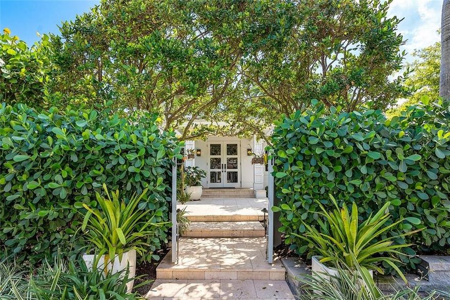 Located on one of the largest and most private lots in Nassau Park Historic District, this timeless dream home was designed by the father of Delray Beach architecture, Samuel Ogren, and reconstructed in 2016 by Gary Eliopoulos. The result is a beautifully designed interior with high-end finishes and features including Subzero appliances, and an easy flow that seamlessly transitions to a secluded outdoor oasis, nearly doubling your living space. Entertain, relax, and dine in privacy on the spacious poolside loggia. Just a short walk past quaint and well-maintained historic homes lies one of the most spectacular beaches on the east coast. This is a rare opportunity to be steps away from both Atlantic Ave and the beach, so grab your beach chairs and start enjoying your new life in paradise!