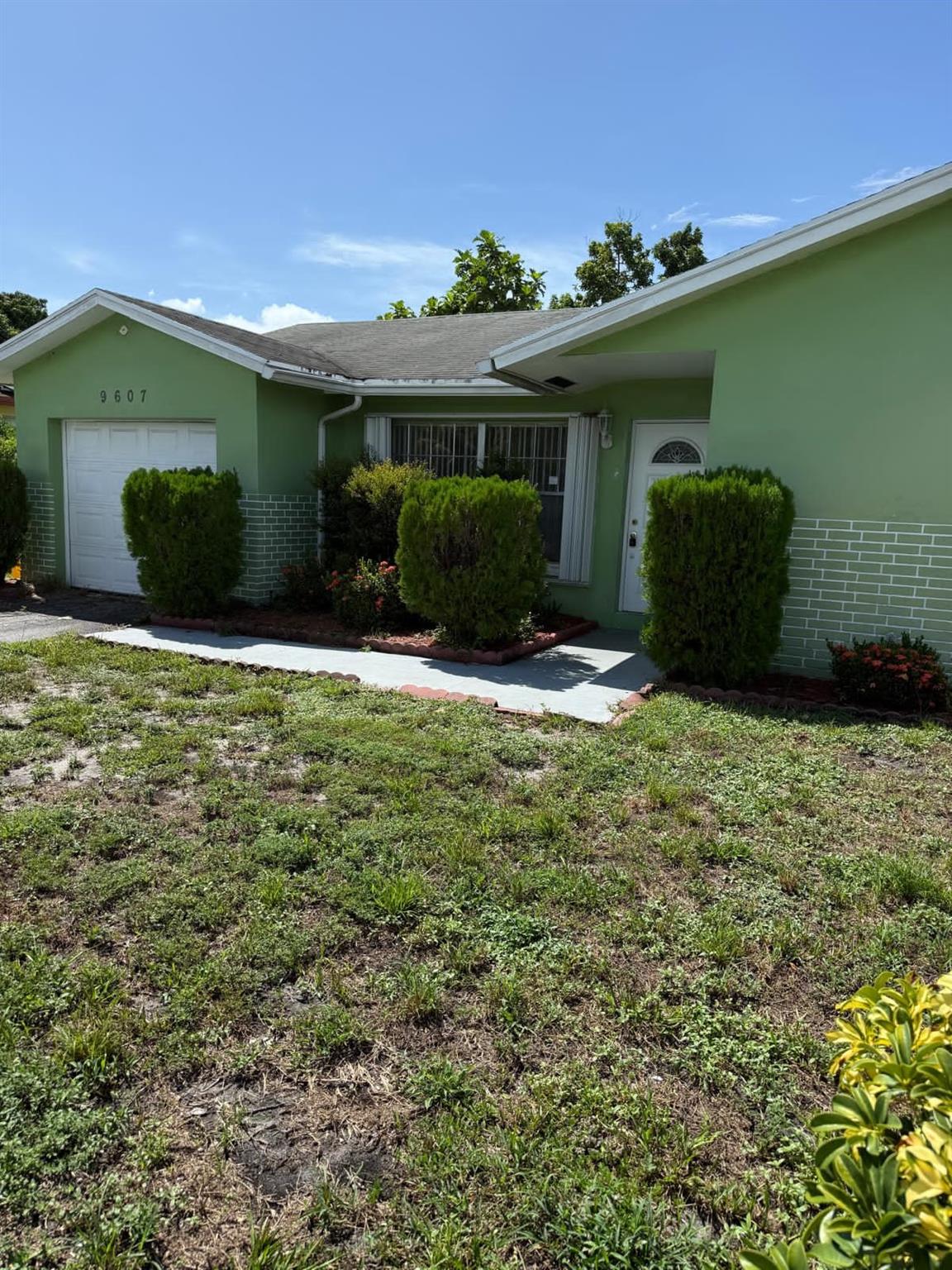 Welcome to this charming and spacious 4-bedroom, 2-bath single-family home with a garage converted into an extra room, giving you plenty of space for family or guests. Enjoy a huge backyard with both a covered patio and a screened patio—perfect for relaxing or entertaining year-round. Inside, you’ll find ceramic tile flooring throughout, No carpet, ceiling fans in every room, a modern kitchen with brand-new appliances, updated bathrooms, and a convenient laundry room. Located in a highly desirable area, this home is close to banks, restaurants, supermarkets, and all the essentials. Small pets allowed. No car restriction. A beautiful home in a prime location—don’t miss it!