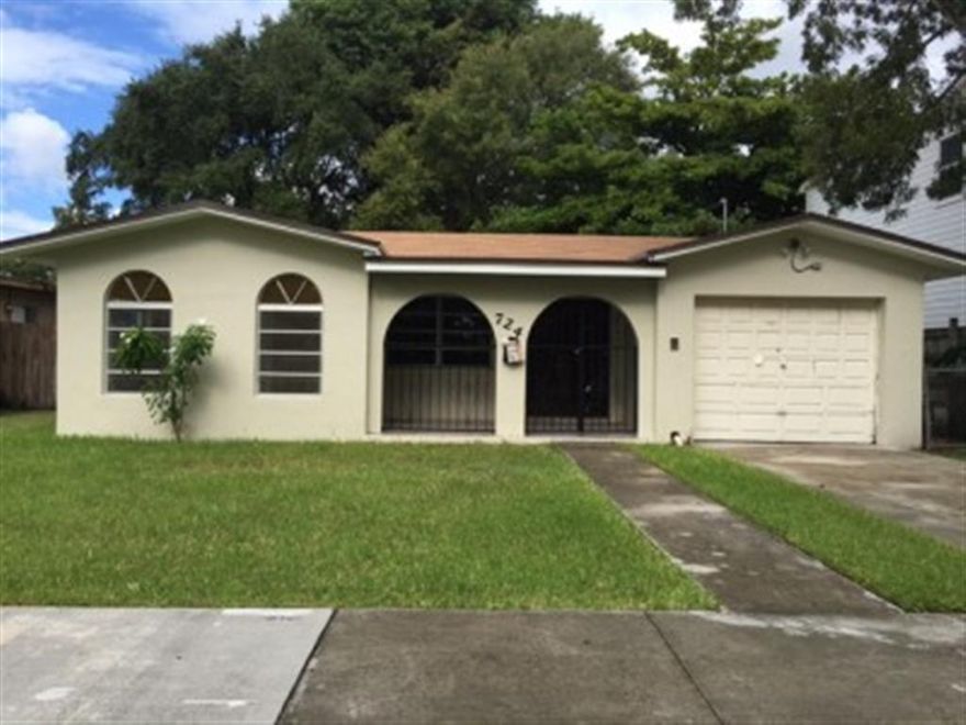 CENTRAL LOCATION QUAINT NEIGHBORHOOD 5 MINUTES TO DOWNTOWN, WYNWOOD, NEAR MARLINS PARK COMPLETELY UPDATED NEW ROOF, KITCHEN, BATHROOMS AND APPLIANCES READY TO MOVE IN.