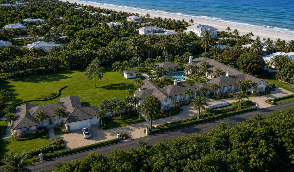 Photo of 302 S Beach Road, Jupiter Island, FL 33455 (MLS # B26030031)