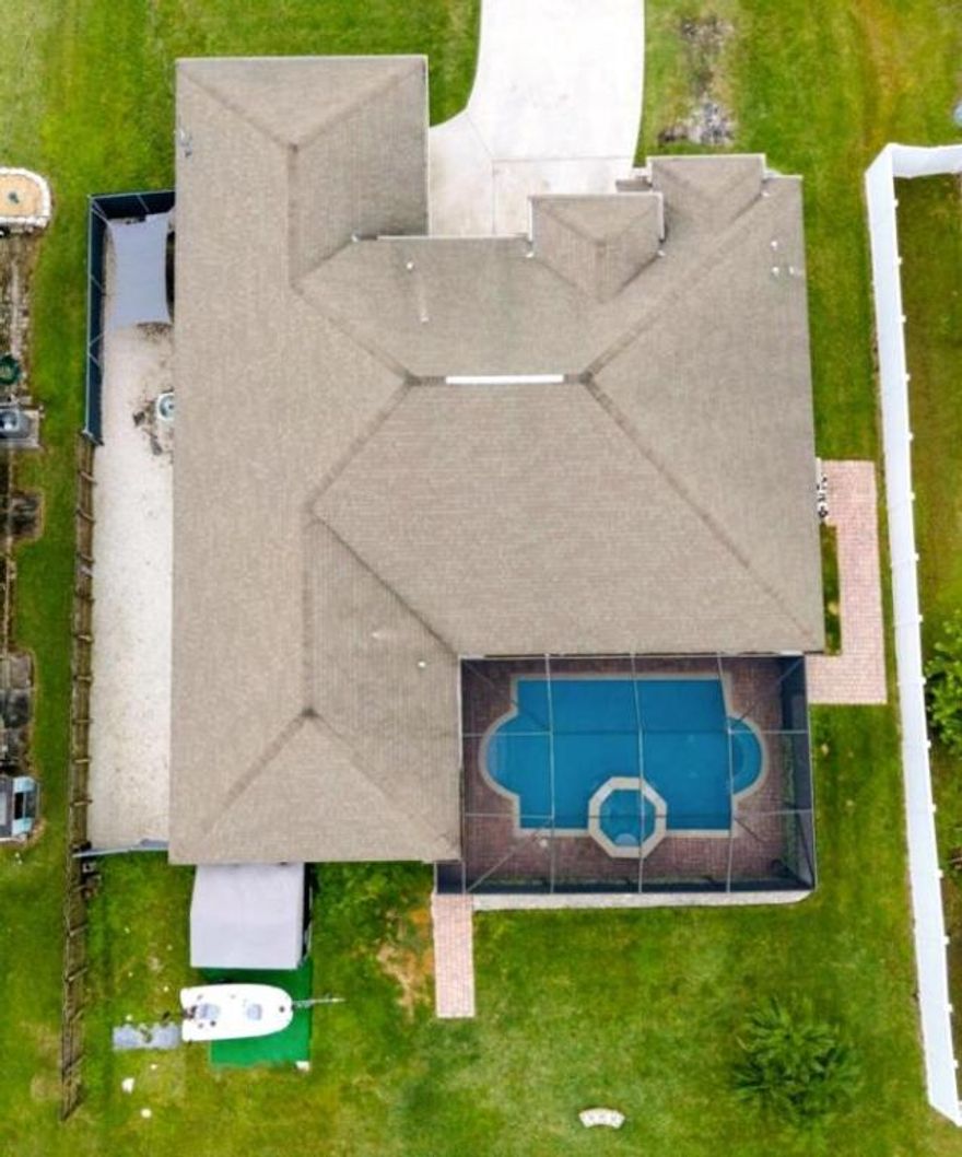 Fabulous waterfront home in quiet neighborhood that is located within minutes from Traditions and all the new shops with NO Association!!! Great school zones and located close to the highway ! 
Pool resurfaced in 2022, pump, replaced in 2022 / Pool enclosure rescreened in 2023.

Love to entertain?  This is the perfect home for you and your toys! Home features an updated Kitchen with newer appliances,  bright and open layout with split bedrooms and large yard that ends into large beautiful lake! Perfect to watch the sunsets & fireworks without having to leave your backyard!  
***MORE PICTURES COMING SOON!***
*All information provided seems to be accurate, but should be verified by Buyer and / or Buyers Agent.