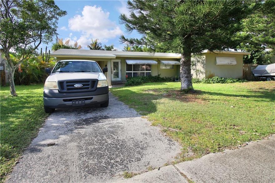 4 bedroom 2 bath SFH in the heart of Riverland in Ft Lauderdale. Brand new roof in 2020! Tile, laminate & terrazzo flooring throughout. Huge screened in patio and fenced yard. Carport with additional storage.  No HOA and Plenty of space to store your boat, camper or recreational vehicles. Situated minutes to the turnpike, 595, I-95, Downtown FTL, major shopping centers, Nova, FAU and the Hard Rock. A must see!