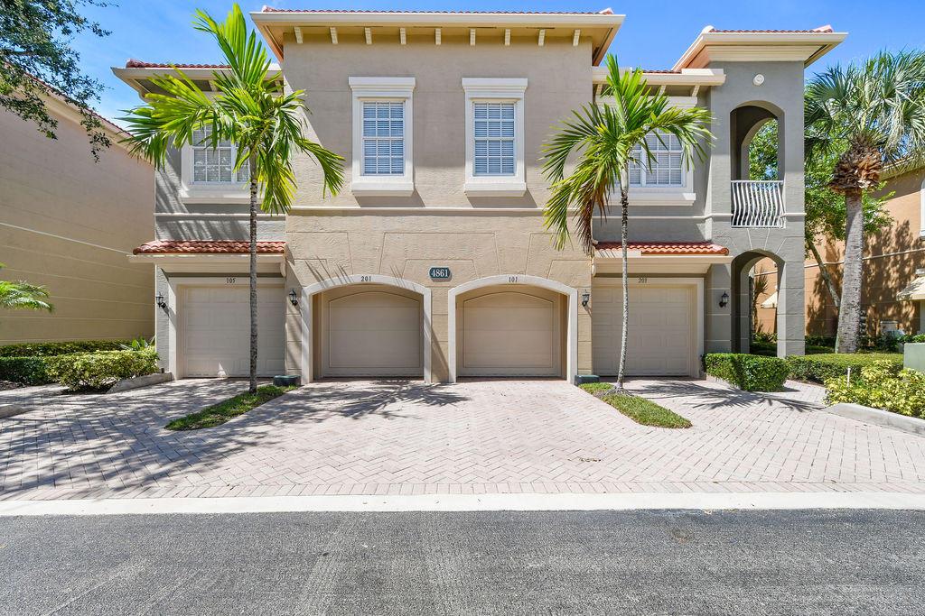 Light & Bright 2 Bed / 2 Bath Desirable Second Floor Corner End Unit with Private Garage & Driveway, New Roof installed in 2020 & New Carpet. ''Legends at the Gardens'' is a Gated Community, Located in the Heart of Palm Beach Gardens, Minutes to the Beach, 15- 20 min to Airport, Numerous Golf/Tennis Facilities , Abacoa & Downtown Palm Beach Gardens too. HOA Includes Building Insurance, Basic Cable, Water/Sewer, Common Area Maintenance.