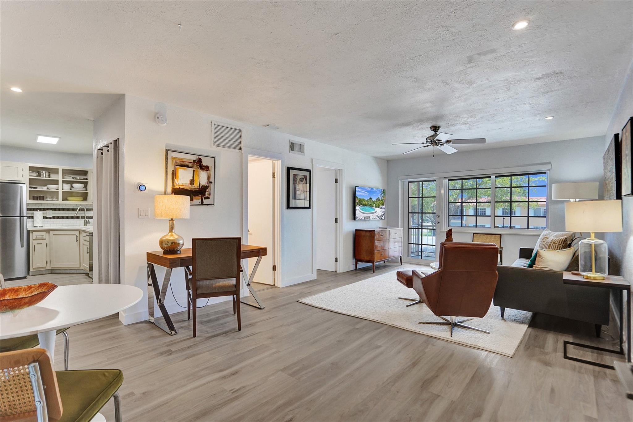 DON'T MISS THIS AMAZING OPPORTUNITY AT MANOR GROVE SEC 4! METICULOUSLY KEPT 1 BEDROOM, 1.5 BATHROOM SECOND FLOOR UNIT W/ STORAGE AND AMPLE GUEST PARKING! NO PENDING ASSESSMENTS AND ASSOCIATION HAS FULL FUNDED RESERVES. IMPACT WINDOWS! STAINLESS STEEL APPLIANCES! LARGE BEDROOM WITH PRIVATE FULL BATH! SCREENED IN BALCONY! BEAUTIFULLY RENOVATED HALLWAYS! ONE ASSIGNED PARKING SPACE! COMMUNITY HAS TENNIS COURTS, NEW PICKLEBALL COURTS (COMING SOON!), POOL & BBQ AREA! CLOSE TO WILTON DRIVE AND ALL THE FUN! PER SELLER UNIT CAN HAVE WASHER/DRYER AND THE BUILDING IS FHA/VA APPROVED.
