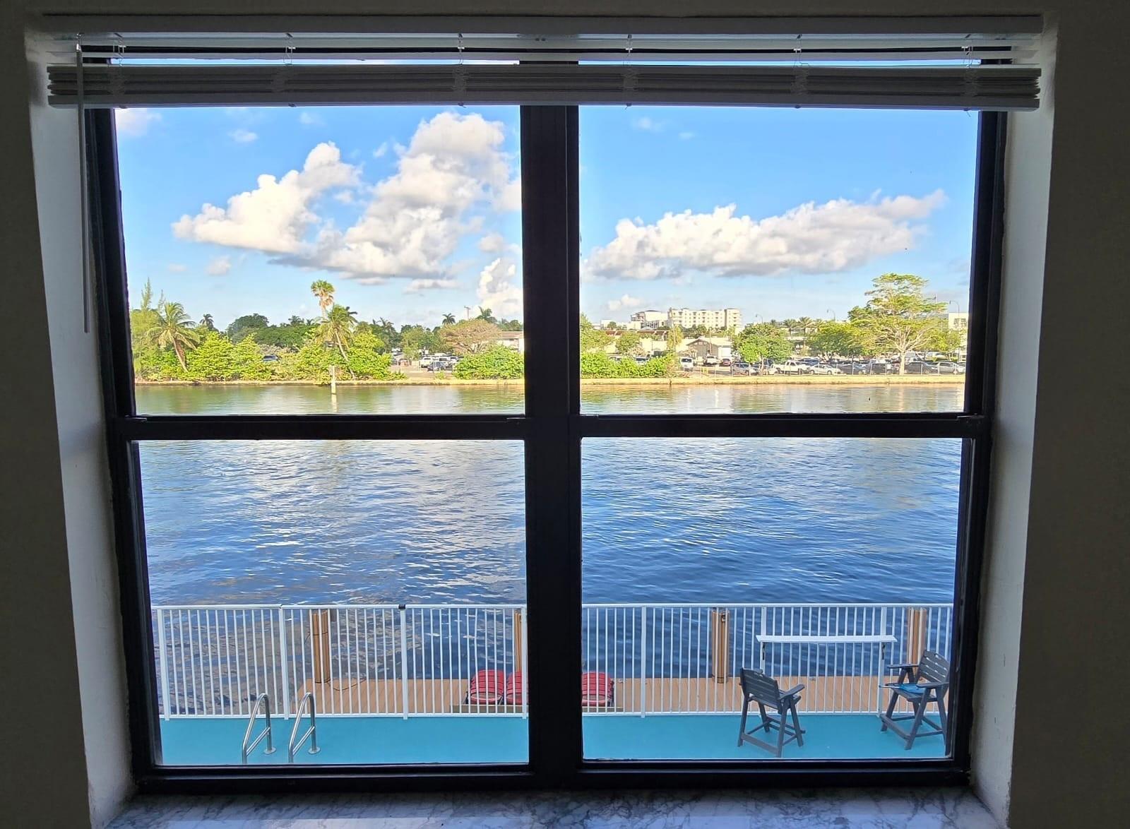 Exclusive Location by the intercostal. Intracoastal view from all the windows and areas of the apartment, dock available, walking distance to the Beach . Very spacious , Two bedrooms two bathrooms , excellent conditions and community. NO Pets. Requirements: First Last and Security deposit, Credit and background report, Paystubs