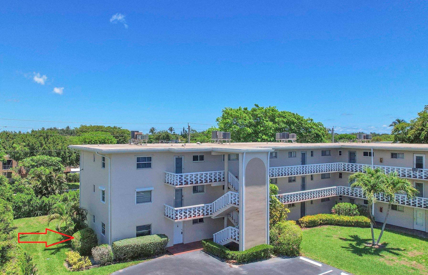Live your best Florida life in this 2/1 CORNER unit on the GROUND floor in Lake Clarke Gardens! This popular convertible model has the option for a second bedroom or keep it as a den. This is a blank slate to create your own paradise. Features include stainless steel appliances, covered patio and walk in closet in primary bedroom. This 55+ community is well-maintained and offers many amenities including cable, internet, pest control, roof repairs, saunas, 2 swimming pools, exercise room, putting green, shuffleboard, cardroom, library, billiard and a courtesy bus for residence! Perfectly situated near beaches, shopping, and dining! Being sold AS-IS with a right to inspect. Newer water heater. Buyer Agents Welcome!