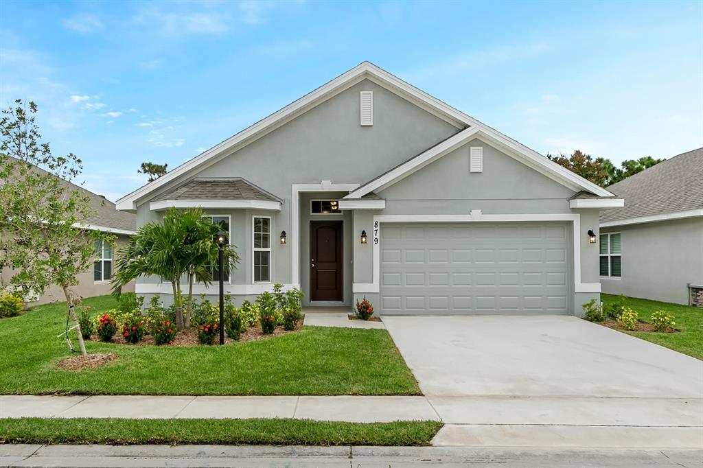 USDA, $0 Down Payment Available! New Home Construction. Ready Now! Now!! 3 Bedroom 2 full bath home will bring all the pleasures of the Florida living you've been waiting for. Relax on your private Lanai, Split floor plan that offers Mater w/separate tub and shower, Vaulted ceilings throughout. Kitchen Island over looks dining and great room. Stainless appliances, kitchen cabinets w/crown molding. 2 guest rooms offers privacy away from the rest of the family. area, BBQ area, exercise room, multi purpose room, Bathrooms. Large outdoor area all around a beautiful setting. This is a one of a kind community. Only $1,000 deposit at contract and no closing costs w/approved lender.