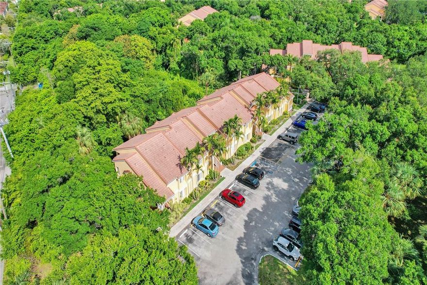 BEAUTIFULLY RENOVATED UNIT OVERLOOKING FOREST PRESERVE OFFERS A TRANQUIL SETTING. LAUNDRY IN UNIT AND KITCHEN HAS GREAT STORAGE. SCREENED PATIO OFF LIVING AREA WITH OUTSIDE STORAGE CLOSET. ALL IMPACT WINDOWS MAKES THIS UNIT SECURE AND PEACEFUL. COMMUNITY OFFERS FULL AMENITIES INCLUDING POOL, SPA, EXECERISE ROOM AND MORE. ALSO COMMUNITY HAS GATE CONTROLLED ACCESS. THIS IS  A PET FRIENDLY COMMUNITY WITH 2 PETS ALLOWED AND INVESTOR CAN RENT RIGHT AWAY