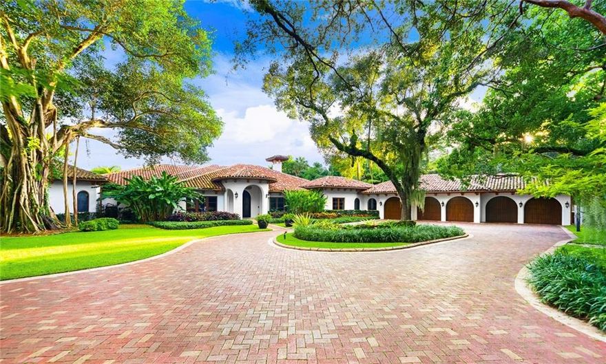 Perfectly located to enjoy the historic serenity of the New River with a daily parade of yachts & most incredible views as the River majestically winds past some of the most significant Estates + only 2 blocks south of Las Olas dining & shopping! Substantial park-like 38,493SF property offers 119WFT + 70FT cut-in protected dock. Walled & gated, custom 2014 residence & 1/1guest house include expansive outdoor entertaining loggias offering ultimate privacy from River & street. Waterfall featured foyer opens to expansive great room perfect for entertaining & family lifestyles.Chef’s kitchen, living area,fireplace & bar, formal dining, library +office all surround riveting aquarium, custom ceilings, pecan wood floors & onyx counters. Totally private Master Wing + 4 well-planned Bedroom Suites. Resort style grounds include oaks, gumbo limbo & banyans plus a private aviary. Generator, 5-bay AC'd garage +gym. Custom 2014 construction by Paterson Project Management includes top technology and design, grand-fathered guest house and cut-in 70FT boat slip with 8ft depth.