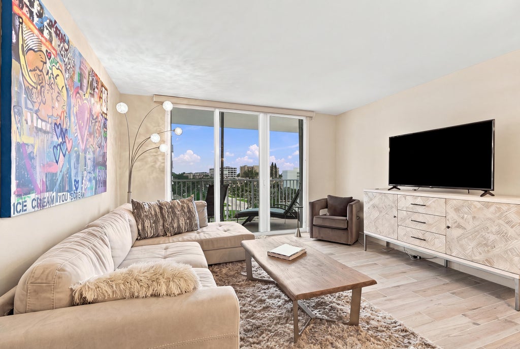Photo of 3540 S OCEAN Boulevard #611, South Palm Beach, FL 33480 (MLS # B26083102)
