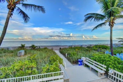 Tiny photo for 4740 S OCEAN Boulevard S #909, Highland Beach, FL 33487 (MLS # B26057073)