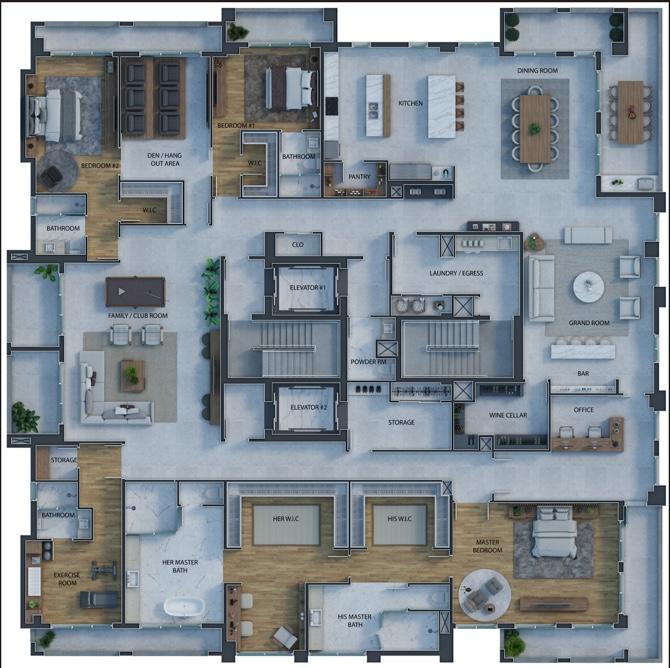 Royal Palm Residences - Residential