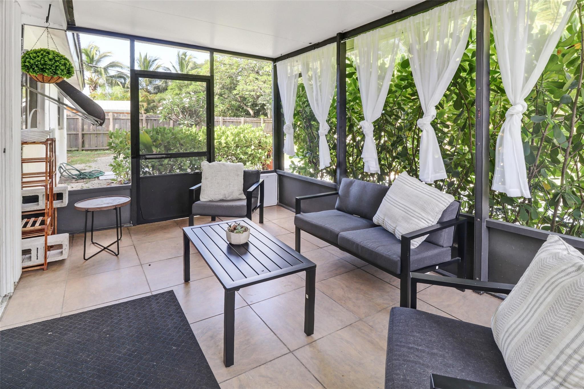 Welcome to your new home in the sought-after Coral Heights neighborhood! Charming and spacious single-family residence offers 3 bedrooms, 2 full bathrooms, and plenty of indoor and outdoor living space, perfect for families and pet lovers alike. Step inside to a bright and inviting open-concept living area, neutral tile flooring, and large windows that bring in natural light. Additional features include: screened-in porch, large, fully fenced backyard providing tons of space for children and pets, Split-bedroom layout, Covered carport, ample driveway parking, Pet-friendly, Washer/dryer included! Located in a quiet, tree-lined neighborhood, minutes from the beach, downtown Oakland Park, tons of shops! Don't miss this rare rental opportunity in one of the most beloved neighborhoods. No HOA!
