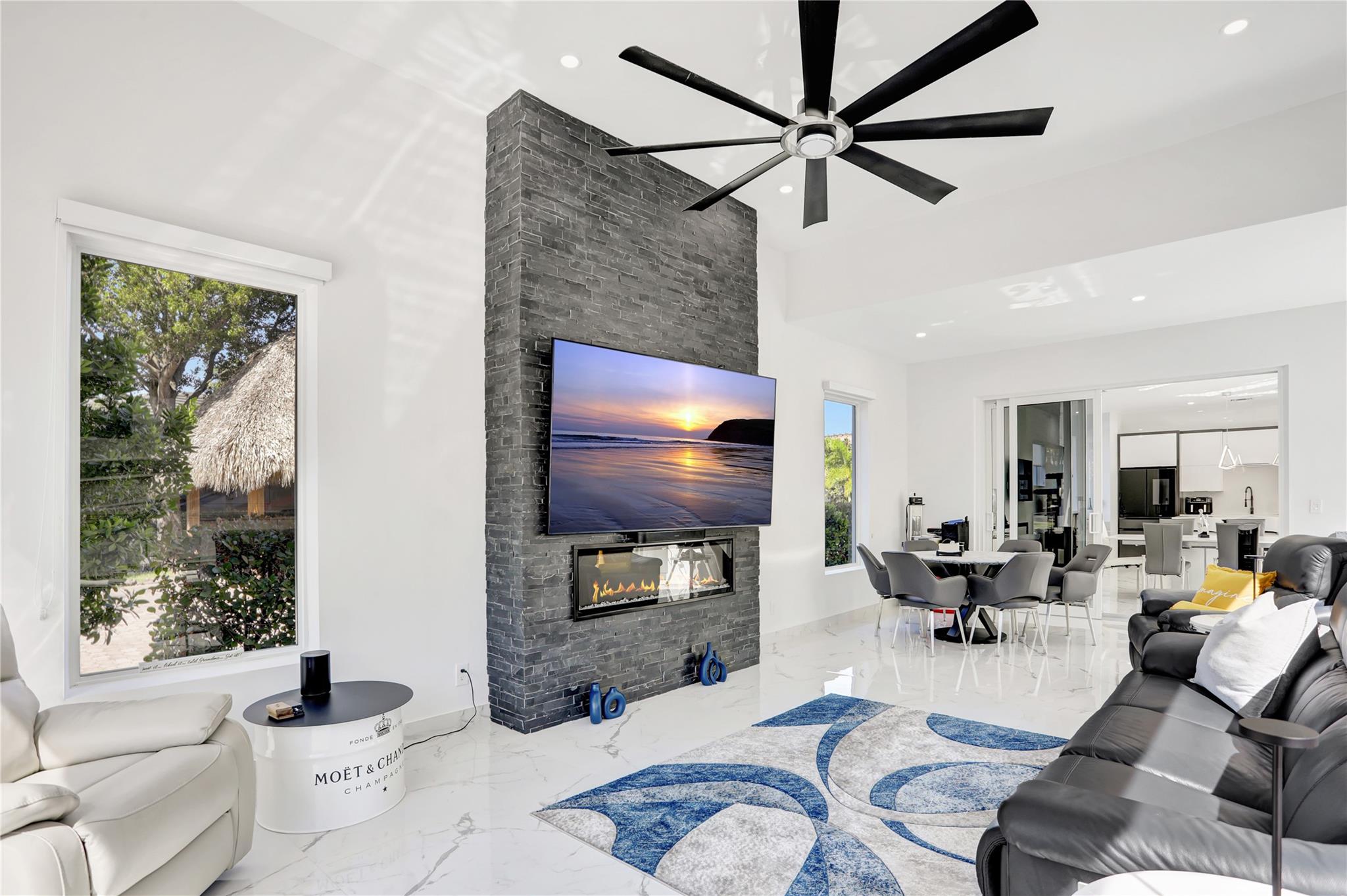 "Bring your CLASS A MOTOR COACH and embrace the ultimate lifestyle in SUNNY SOUTH FLORIDA! Located in the exquisite, ALL-AGE, MAN-GATED AZTEC RV RESORT, this community is near FORT LAUDERDALE AIRPORT, BEACHES, dining, shopping & entertainment. Sitting on a 4,075 sq. ft. lot, this property boasts a MODERN KITCHEN WITH HIGH END APPLIANCES, A WINE REGRIGERATOR, ONE AND A HALF BATHROOM, PORCELAIN TILE THROUGHOUT, ELECTRIC STORM SHUTTERS, VINYL & SCREENS, and so much more. Aztec RV Resort offers endless seasonal activities with a state-of-the-art FITNESS CENTER. This home is a MUST SEE!