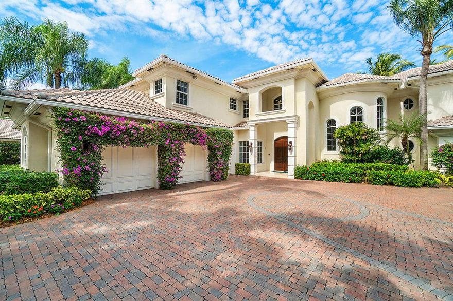 One of the finest homes in Montoya Circle, this elegant estate home is perfect for the discerning buyer who values quality and a timeless, classic design. Sitting on a prime .46 acre cul-de-sac lot in the sought-after neighborhood of Boca Hamlet, this custom home built in 2001 encompasses over 7800 square feet of air-conditioned living space. The home boasts six en-suite bedrooms, including an expansive master suite, media room, breakfast room, chef's kitchen, and so much more. Enjoy outdoor living with an oversized free-form pool with spa and rock waterfall, lush landscaping and an expansive patio as well as a screened loggia with summer kitchen. If you are looking for one of the best properties to ever come to market in Montoya Circle, look no further. Welcome Home.
