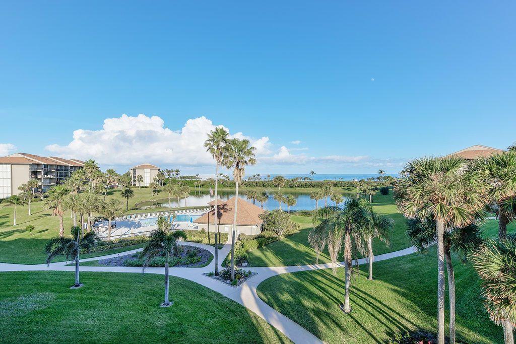This beautifully furnished turnkey rental is just steps away from the ocean. Enjoy views of the ocean, lake and pool from your balcony. Community also has tennis courts and is in close proximity to shopping and restaurants too! Master bedroom will be furnished and unit will be freshly painted prior to move in. Currently available April 1-Sept. 30, 2021.