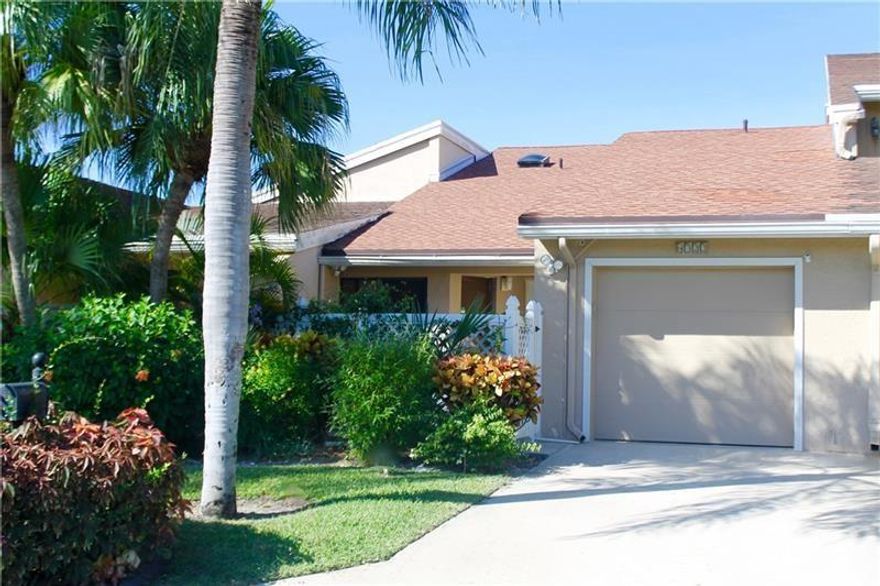 Welcome to this well-maintained 2BR/2BA townhome/villa in the heart of Boca Raton. Featuring a newer roof and fresh interior paint, this light and bright residence offers comfortable living and privacy in a beautifully kept community. Its in a prime location, just MINUTES to EVERYTHING, from Top-rated Boca schools, Town Center Mall, dining, parks, and everyday conveniences. Enjoy easy living with a layout that fells open and inviting, including two private outdoor spaces to enjoy our south Florida sunshine. This home boasts a single car garage -  perfect for parking or storage. A central vacuum system is another rare convenience and feature here. This home has it all, so what are you waiting for?!