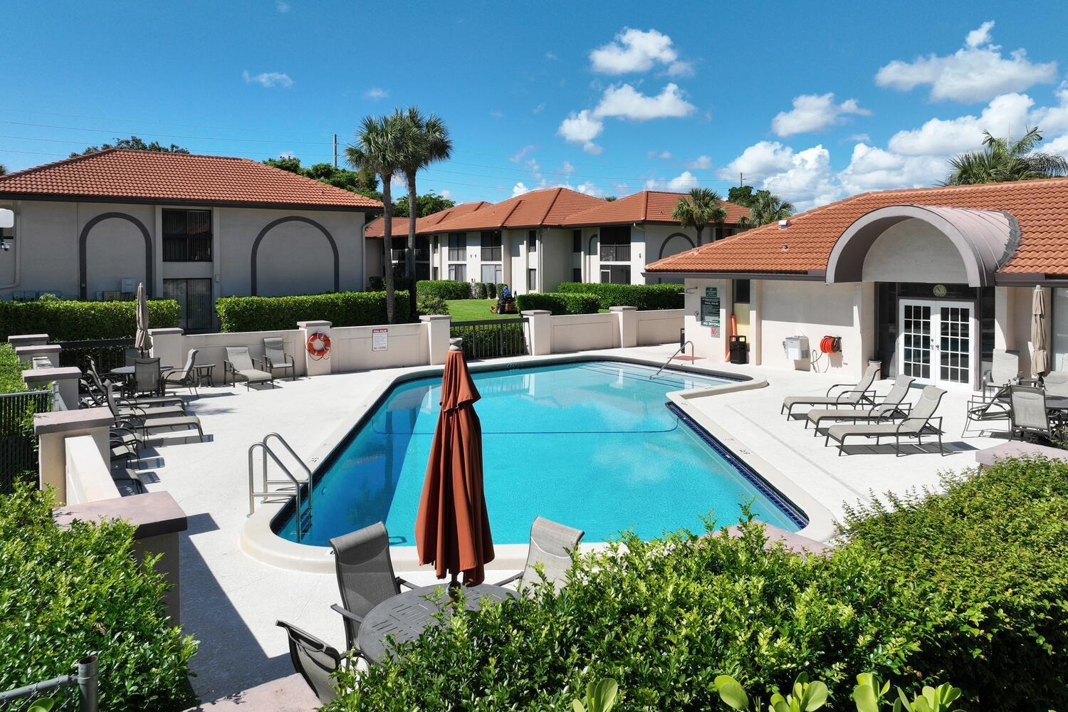 Chic Renovated Corner Retreat in East Boca's San Remo! Step into this beautifully refreshed 2 BR/2 BA corner condo on the second floor, nestled in serene San Remo Golf & Tennis Club. Vaulted ceilings and abundant natural light create a bright, airy atmosphere. This corner unit offers a private feel and a secluded screened patio--perfect for morning coffee or quiet evenings. Recent renovations deliver a modern, move-in-ready interior that stands out among nearby listings. Just steps from the pool, amenities, and lush community grounds, with quick access to top schools, shopping, dining, and I-95. A rare chance to live comfortably in one of East Boca's most sought-after communities--don't miss it!