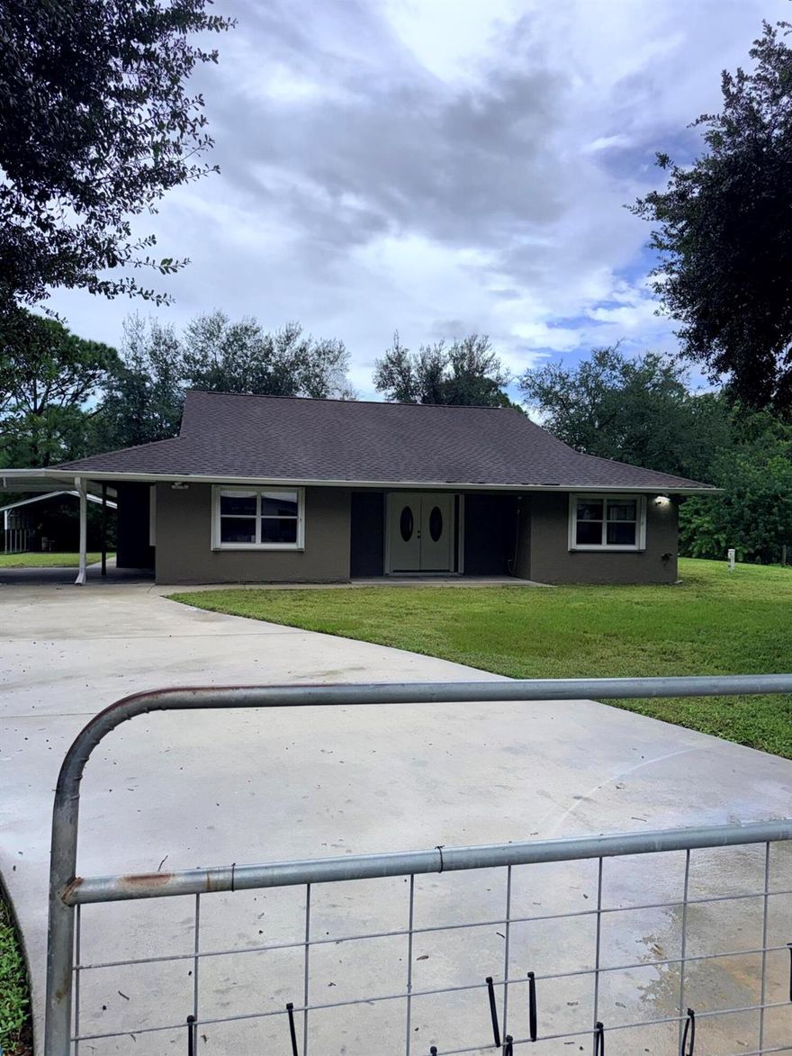 This beautifully remodeled 4-bedroom, 2-bathroom home offers 1,800 square feet of living space on a spacious and fully fenced 0.5-acre lot. Perfect for families or those seeking comfort and privacy, the home features modern updates throughout and is move-in ready. Available starting November 1st, the only requirements to move in are first month's rent and a security deposit. Don't miss out on this must-see property, schedule a viewing today!