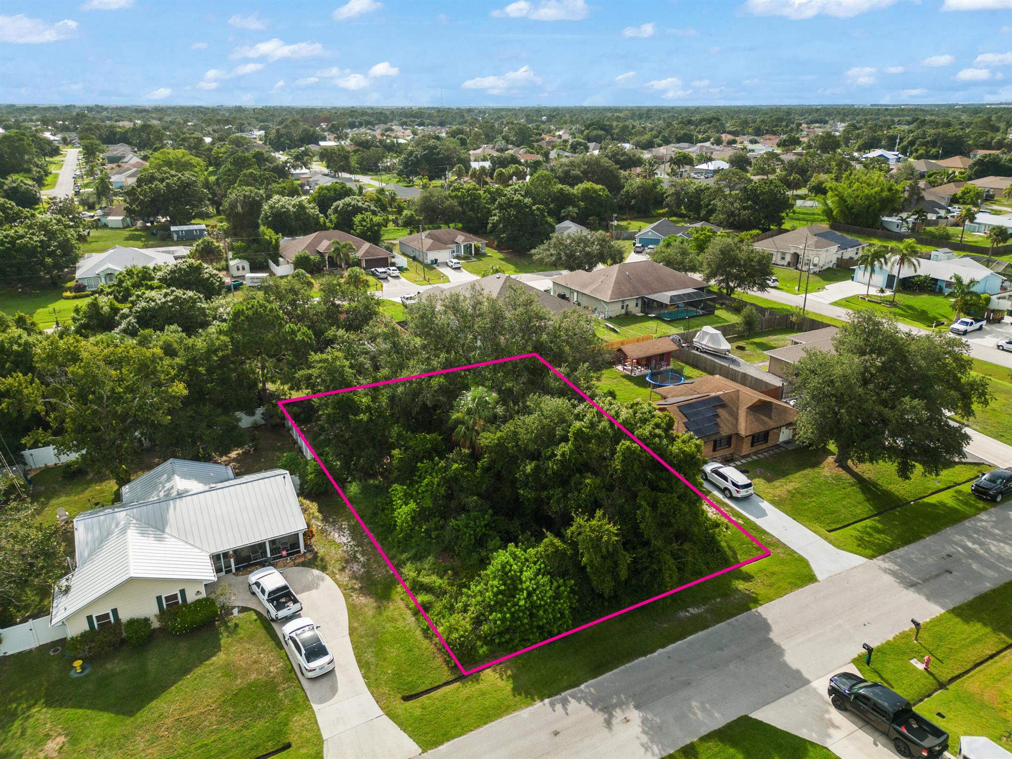 This is the perfect opportunity to build your dream home in a great and convenient location! No HOA restrictions. Less than 6 miles to the Target in Tradition without having to pay the HOA or additional taxes to live in Tradition & only 54 minutes to the WPB Airport, making it an easy commute.