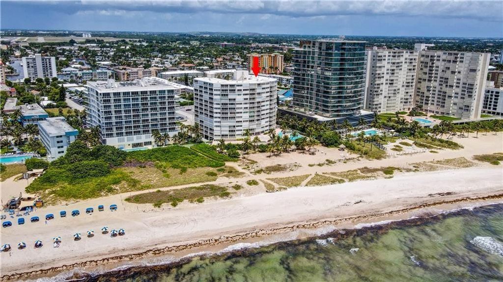 Photo of 710 N Ocean Boulevard #602, Pompano Beach, FL 33062 (MLS # F10457869)