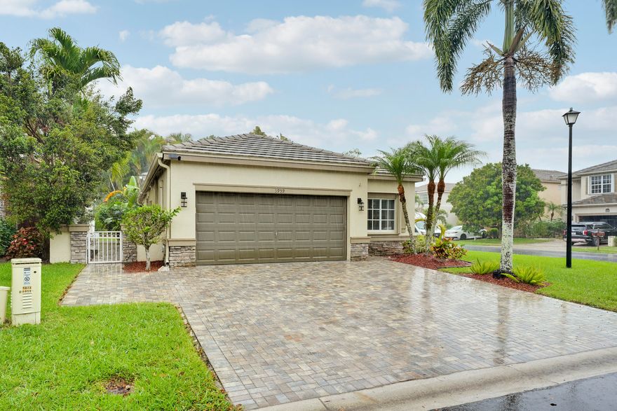 Welcome to this beautifully maintained single-story home located in a gated community. This 3-bedroom, 2-bath residence features a spacious layout with tile flooring throughout and a 2-car garage. Enjoy outdoor living with a private fence, screened-in patio and pool—perfect for relaxing or entertaining. For added convenience, WiFi and pool maintenance are included in the rent. The home is move-in ready and situated in an established community offering a range of amenities for residents to enjoy. Conveniently located near shopping, dining, and major roadways.