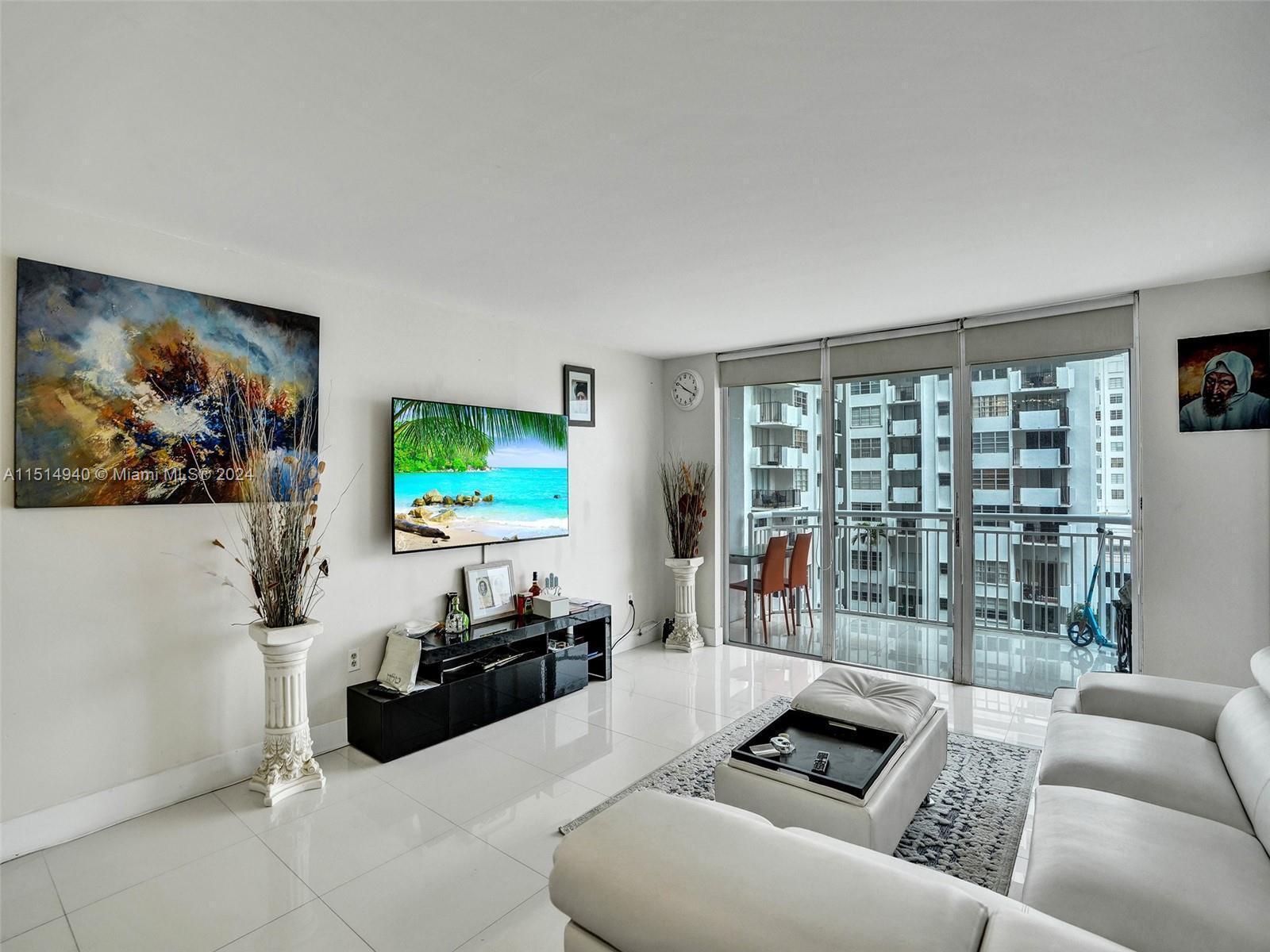 LIVE DIRECTLY ON THE BAY! Wake up every day to front row views of Biscayne Bay in this bright condo in the heart of Aventura. This residence offers an active lifestyle and amenity rich community with 2 pools, tennis courts, on site convenient store/cafe and just minutes away from i95 and walking distance to new shopping plaza anchored by fresh market, shops and boutiques. Dockage available to rent. North bldg 2