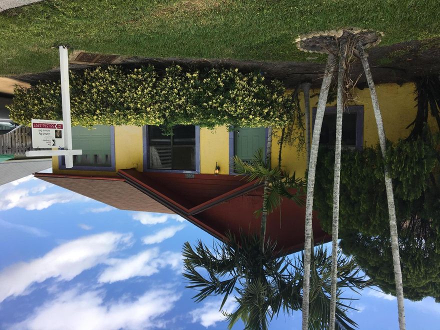 AMAZING LOCATION NEAR DOWNTOWN DELRAY BEACH!  SINGLE FAMILY, 2 BED, 2 BATH, POOL HOME W/ CONVERTED ONE CAR GARAGE (BEING USED AS A THIRD BEDROOM;  GREAT BONUS ROOM TOO). LARGE CORNER PRIVATE LOT AT VERY END OF STREET.   18 INCH TILE FEATURED IN BOTH BEDROOMS AND BATHROOMS. LIVING ROOM FLOOR IS WOOD LAMINATE.  OFF THE KITCHEN ARE CUSTOM BUILT CABINETS AND DRAWERS WHICH OFFER LOADS OF EXTRA STORAGE SPACE!  ALL ROOMS HAVE VAULTED CEILINGS WITH DESIGNER LIGHT FIXTURES AND FANS. THE PRIVATE AND TROPICALLY LANDSCAPED AND FENCED BACKYARD FEATURES A SPACIOUS COOL DECK FOR LOUNGING AND A SECLUDED INGROUND POOL. MONTHLY FEE INCLUDES LAWN MAINTENANCE AND SPRINKLER WATER USAGE. THE PROXIMITY TO DOWNTOWN DELRAY MAKES THIS A GREAT RENTAL AS WELL!  THERE ARE NO RENTAL RESTRICTIONS EITHER! A/C WAS REPLACED ABOUT A YEAR AND A HALF AGO.  THIS IS A UNIQUE HOME IN THAT IT IS A SINGLE FAMILY HOUSE, COMPLETELY PRIVATE, YET THE ASSOCIATION IS STRUCTURED AS A CONDOMINIUM.  THE LOW CONDO FEE PROVIDES SOME INSURANCE FOR THE OUTSIDE STRUCTURE, AS WELL AS LANDSCAPING SERVICE FOR THE HOUSE ITSELF AND THE COMMON AREAS OF THE DEVELOPMENT. COME ENJOY ALL DOWNTOWN DELRAY HAS TO OFFER WITH RESTAURANTS, SHOPS, THE BEACH, AND ACTIVITIES, BUT JUST DISTANT ENOUGH TO ENJOY PEACE AND QUIET IN YOUR NEW HOME!  All info deemed reliable but not guaranteed; subject to errors and omission.