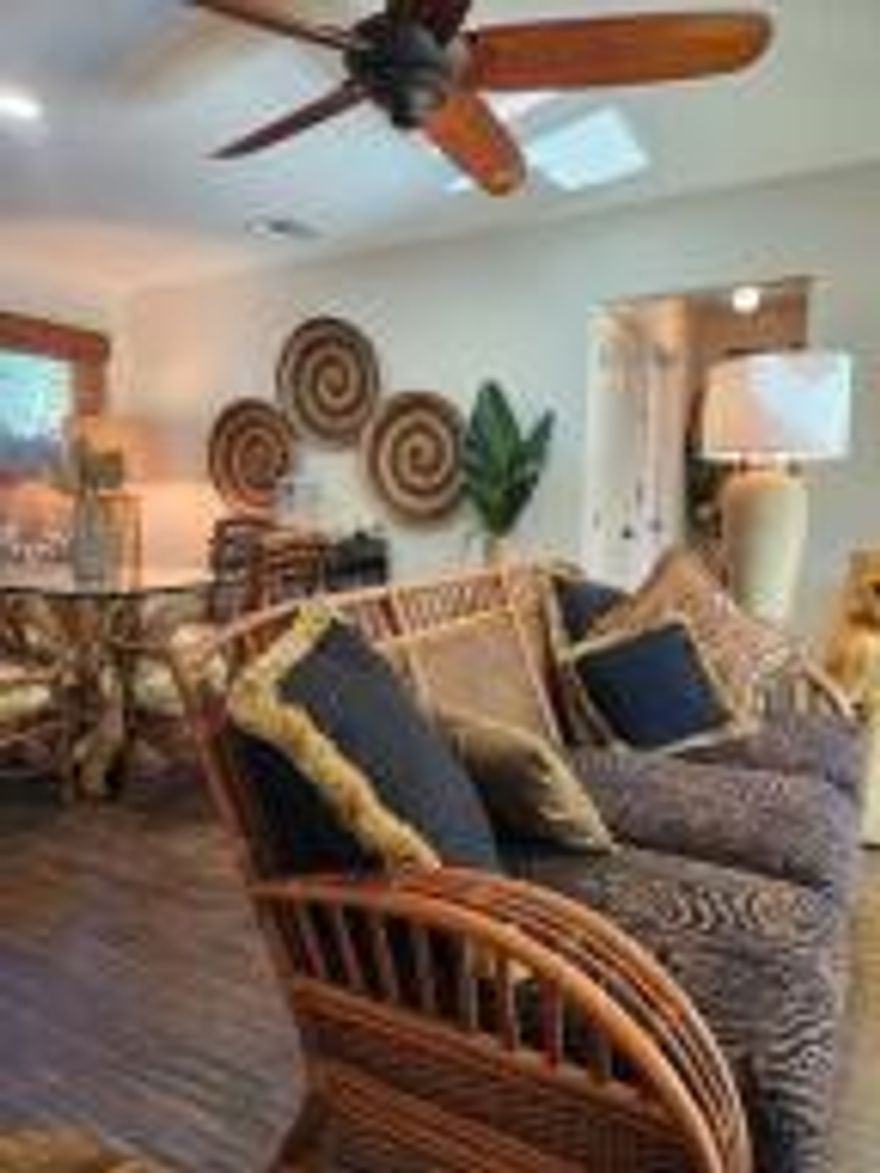 Your home away from home awaits!!! Snag up this piece of PARADISE! This house is just under 1100 sq feet, has 2 bedrooms & 1 bathroom. The interior design is STUNNING!! Literally a tropical OASIS inside and out. Come see for your self! Steps away from the intracoastal, beach and Sailfish Marina on sunny Singer Island. Come relax here and get away from the snow!